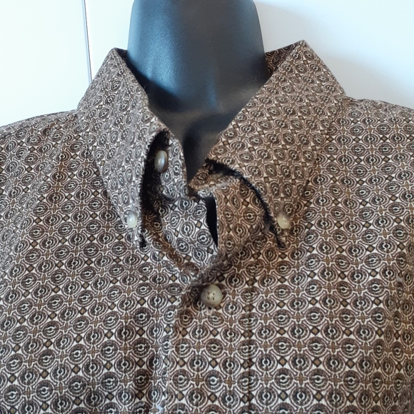 Vintage Savane Deep Process 2000 Dye Button Down Long Sleeve Shirt Men's Xlarge - Picture 12 of 12